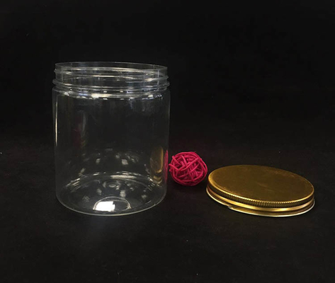 Fabrika fiyatı Kuru meyveler için plastik yiyecek kavanozları Kapaklı plastik depolama kavanozları Hızlı teslimatlı gıda kalitesi plastik kavanozlar