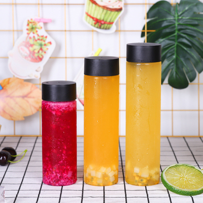 Renkli Dayanıklı Plastik Süt Çay Şişeleri Sızıntı Kanıtı