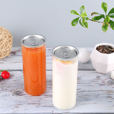 Çok yönlü Bubble Tea Jugs Orta Boyutlu 0.5kg Kapasite Meşgul Yeni Plastik Konserve Kek Evcil hayvan Kolay Açık Plastik Konserve Alüminyum Kapak Özel Plastik Soda Konserve stok mevcut