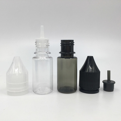 18 mm boyutlu boyutlu sıvı damlatma şişesi E sıvı dayanıklı uzun süreli