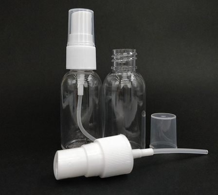 Şeffaf PET şişesi ile sert plastik vücut sis püskürtme şişesi