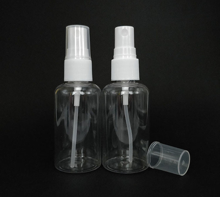 Şeffaf Özel Spray Şişesi 100 Ml PP Kapaklı PET
