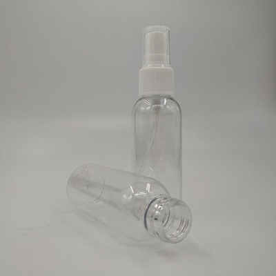 Yuvarlak PET Plastik Spray Şişe 10ml 15ml 30ml 50ml 60m 70ml 100ml 200ml 500ml Kapasite