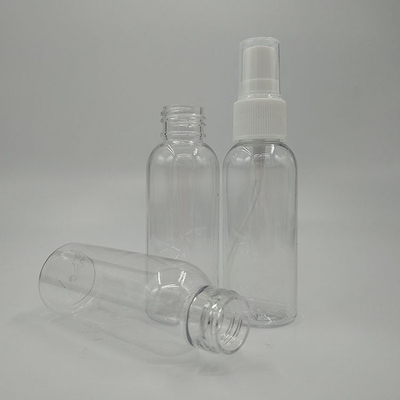 Yuvarlak PET Plastik Spray Şişe 10ml 15ml 30ml 50ml 60m 70ml 100ml 200ml 500ml Kapasite