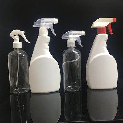 Kozmetik için düz yüzeyli 47 mm çaplı yuvarlak PET pompa şişesi
