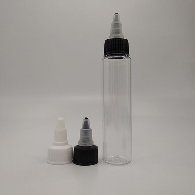 Özel baskı için özel mühürleme tipi 50ml plastik vida üst konteynerleri