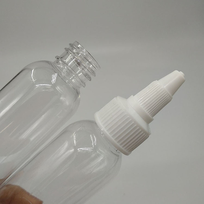 Özel baskı için özel mühürleme tipi 50ml plastik vida üst konteynerleri