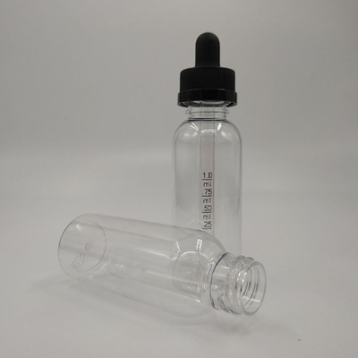 30ml Dropper şişeleri Yumuşak yüzeyli plastik rezervuar kapları