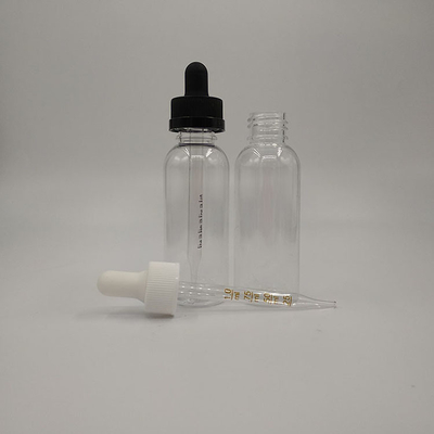 30ml Dropper şişeleri Yumuşak yüzeyli plastik rezervuar kapları
