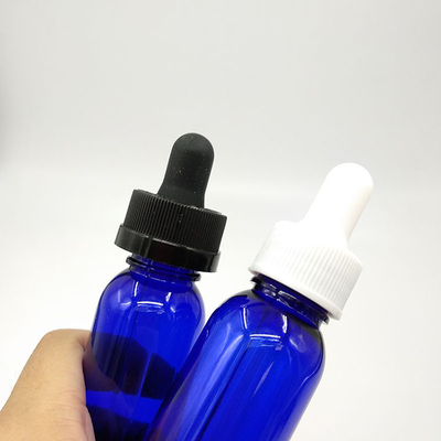 10ml Kapak Tipli Damlaci Şişeler Şeffaf Siyah Özel