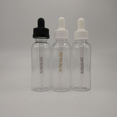 10ml-120ml Kapasiteli Damlaci Depolama Kapları Baskı Cam Damlaci Şişeler
