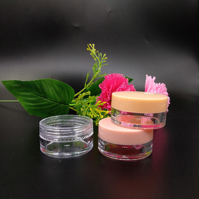 Şeffaf Plastik Güzellik Kavanozu 10ml 15ml 30ml 60ml 80ml 100ml 120ml 150ml