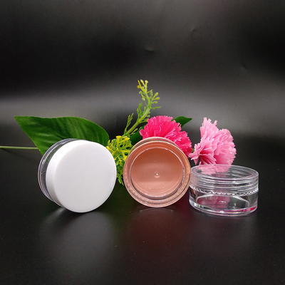 Şeffaf Plastik Güzellik Kavanozu 10ml 15ml 30ml 60ml 80ml 100ml 120ml 150ml