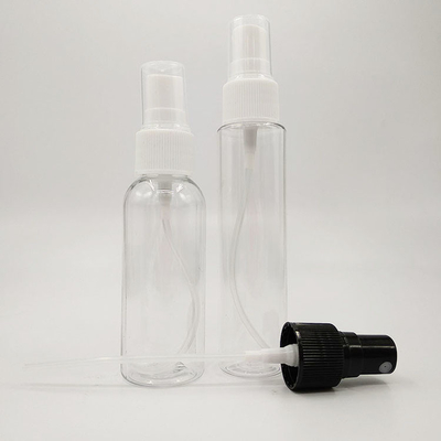 Yumuşak PET Plastik Sprey Şişesi 10ml 15ml 30ml 50ml 60m 70ml 100ml 200ml 500ml Şeffaf Seyahat Dostu