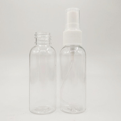 Yumuşak PET Plastik Sprey Şişesi 10ml 15ml 30ml 50ml 60m 70ml 100ml 200ml 500ml Şeffaf Seyahat Dostu