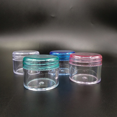 10ml 15ml 30ml 60ml 80ml 100ml 120ml 150ml Plastik Kozmetik Kavanoz Özel Kaplama Alüminyum folyo conta Özel