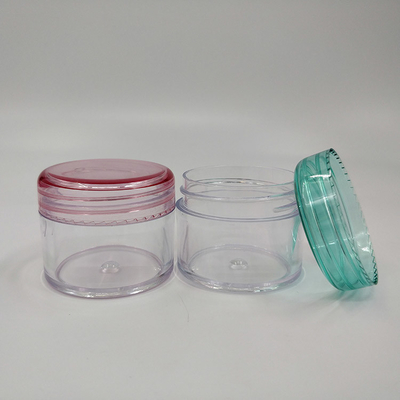 Yumuşak yüzey kozmetik plastik kavanoz 10ml 15ml 30ml 60ml 80ml 100ml 120ml 150ml kozmetik koleksiyonu için