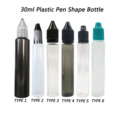 18 mm boyutlu boyutlu E sıvı şişesi 10 ml kapasiteli E sıvı için