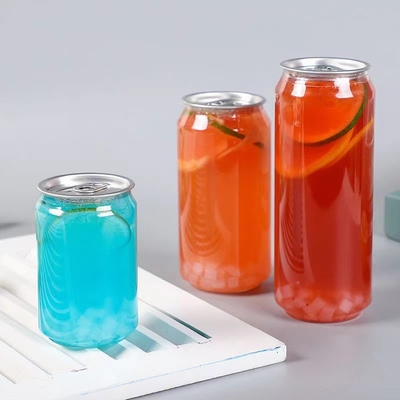 Özel Etiketli Modern Plastik Soda Şişeleri 120ml 250ml 350ml 500ml 1000ml Kapasite