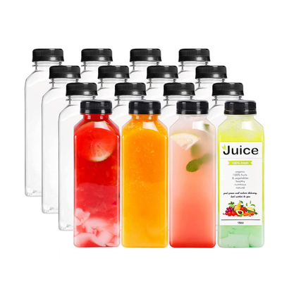 Biyo-degradasyonlu malzemelerle ve çeşitli kapasiteli özel renkte meyve suyu şişeleri 120ml 250ml 350ml 500ml