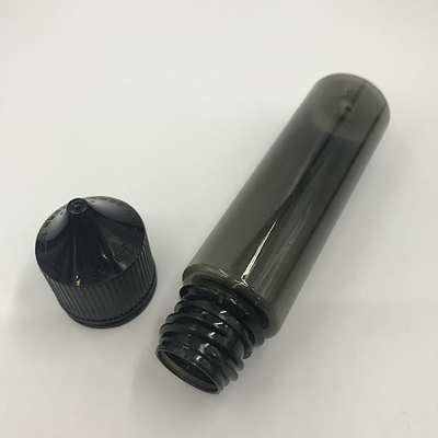 60ml Şeffaf E Sıvı Şişe Döner Şekil Vape Suyu Paketleri İçin