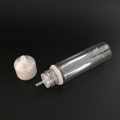 60ml Şeffaf E Sıvı Şişe Döner Şekil Vape Suyu Paketleri İçin