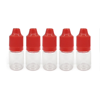 18 mm boyutlu E boyutlu, boğazı kapalı, kimyasallara dayanıklı, PET kapalı sıvı şişe