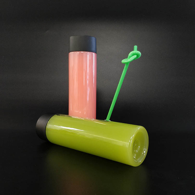 Özel Etiket Plastik şeffaf İçecek Bardağı Pet Bardak İçecek Şişesi Soğuk İçecek Şişesi Hızlı Teslimat