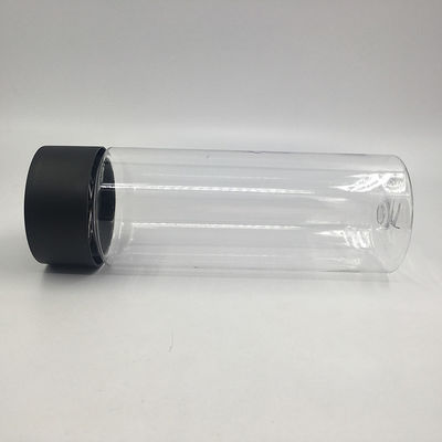 Yalıtımlı Çay Bardağı İçecek Şişesi, Yalıtımlı Vidalı Kapaklı, Yeniden Kullanılabilir Plastik Şişe