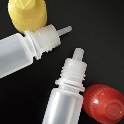 Sıvı Plastik Damla Şişeleri 10ml 15ml 20ml 30ml 40ml 50ml 60ml 70ml 100ml 120ml Kapaklı Kapaklı Kapak