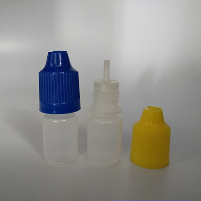 Yumuşak yüzey ve özelleştirme ile Şeffaf Siyah Özel Cam Plastik Damla Şişeleri