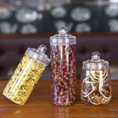 Şeffaf Ambalaj Çözümü için Özel Baskılı Şeffaf Plastik Kavanozlar