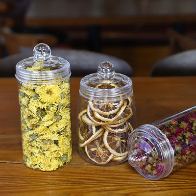 Şeffaf Ambalaj Çözümü için Özel Baskılı Şeffaf Plastik Kavanozlar