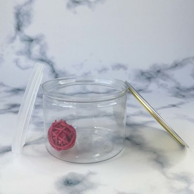 Özelleştirme, özelleştirme ve logo ile plastik kavanoz konteynerleri baskı