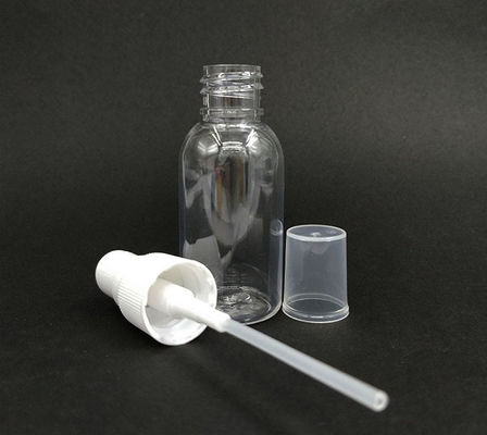 10ml 15ml 30ml 50ml 60ml 70ml 100ml 200ml 500ml Kapasiteli PET Plastik Sprey Şişesi