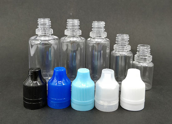 10ml 15ml 30ml 60ml 80ml 100ml Kapasite E sıvı şişe Özel Logo ve Özel Baskı Rengi ile