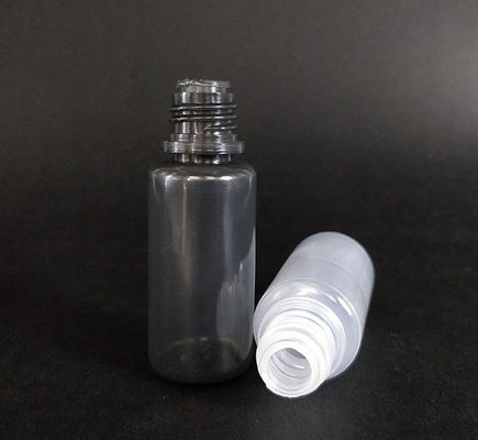 Sabit Vaping Performansı İçin Şeffaf PET Yuvarlak E Sıvı Şişe