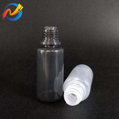 Sabit Vaping Performansı İçin Şeffaf PET Yuvarlak E Sıvı Şişe