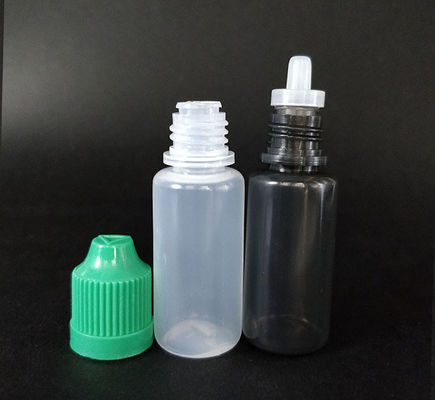 Sabit Vaping Performansı İçin Şeffaf PET Yuvarlak E Sıvı Şişe