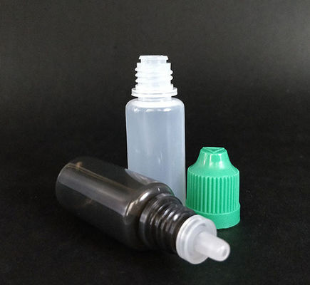 Sabit Vaping Performansı İçin Şeffaf PET Yuvarlak E Sıvı Şişe
