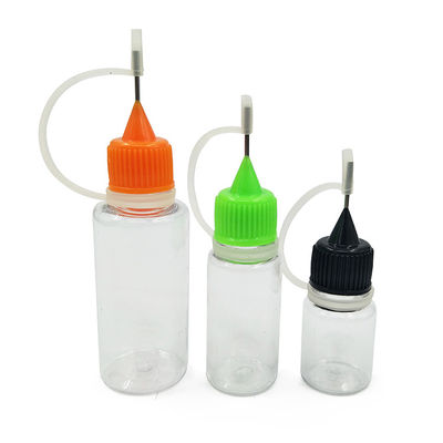 10ml PET E Sıvı Şişe Ekran Baskı Yüzeyi İşlemle