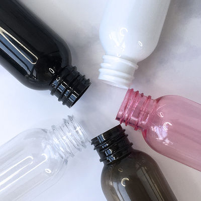 Uygun püskürtme çözümü için PET plastik yuvarlak PET püskürtme şişesi