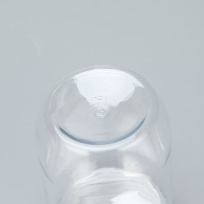 Şeffaf Buzlu Pet Kavanozda Alüminyum Kapaklı Hava Geçirmez Plastik Kavanozlar