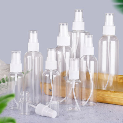 Transparent PET Spray Bottle with Smooth Surface Professional Packaging Solution