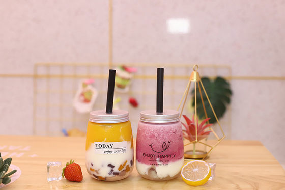 Yüksek Kapasiteli Süt Çayı Şişeleri 120ml 250ml 350ml 500ml 1000ml ile Düzenlenebilir