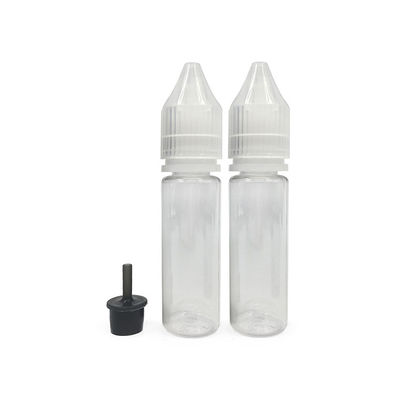 Çok yönlü ve kullanışlı sıvı dağıtım için 15 ml PET sıvı damlatma şişesi