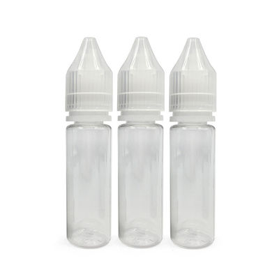 Çok yönlü ve kullanışlı sıvı dağıtım için 15 ml PET sıvı damlatma şişesi