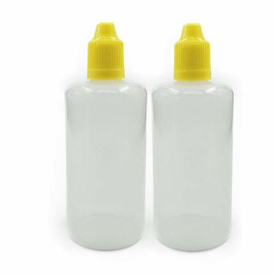 80ml E sıvı şişe Güvenli Sıfırlama ve Kolay Doldurma için vida kapağı