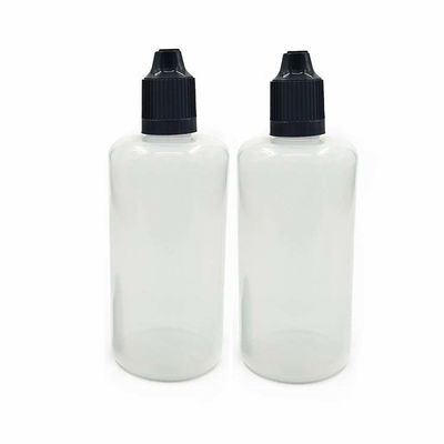 80ml E sıvı şişe Güvenli Sıfırlama ve Kolay Doldurma için vida kapağı
