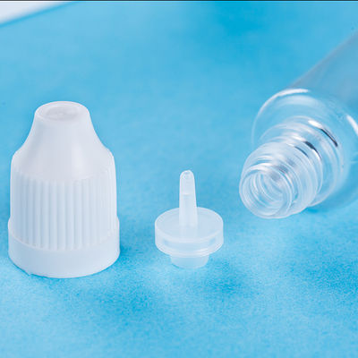 Sıvılar için Şeffaf Siyah Küçük Şişeler 10ml 15ml 30ml 60ml 80ml 100ml Kapasite